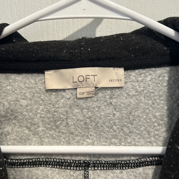 LOFT Gray Jacket, Size XS Petite - Picture 3 of 6